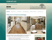 Tablet Screenshot of churchwood.co.uk